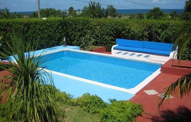 Casas con piscina en La Habana: Guanabo, Siboney, Boca Ciega